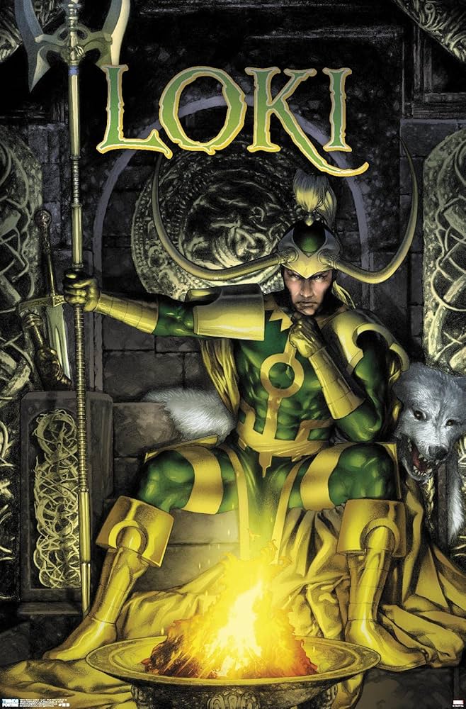 Amazon.com: Trends International Marvel Comics - Loki - Thor