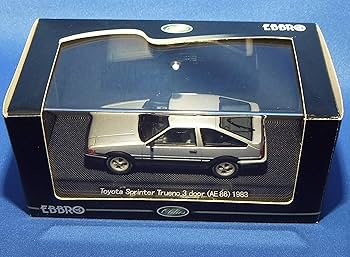Amazon | エブロ 1/43 トヨタ スプリンタートレノ AE86 1983 シルバー