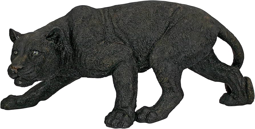 Amazon.com : Design Toscano Shadowed Predator Black Panther Garden