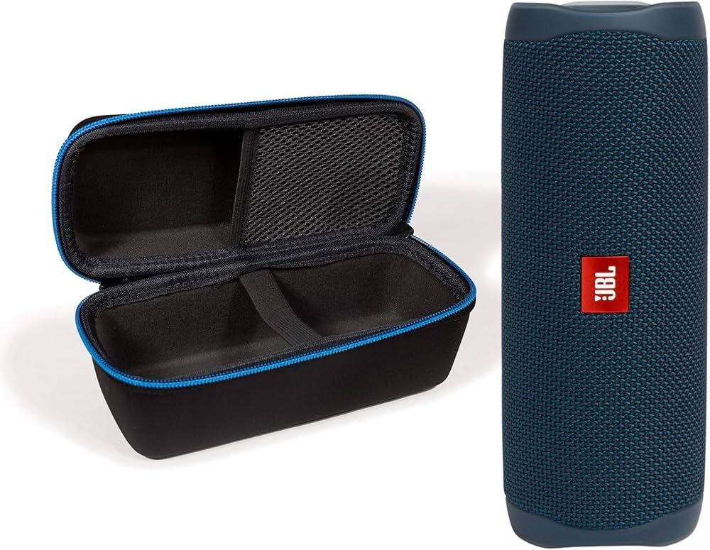 Amazon.com: JBL Flip 5 (Blue) + Bundle with divvi! Protective