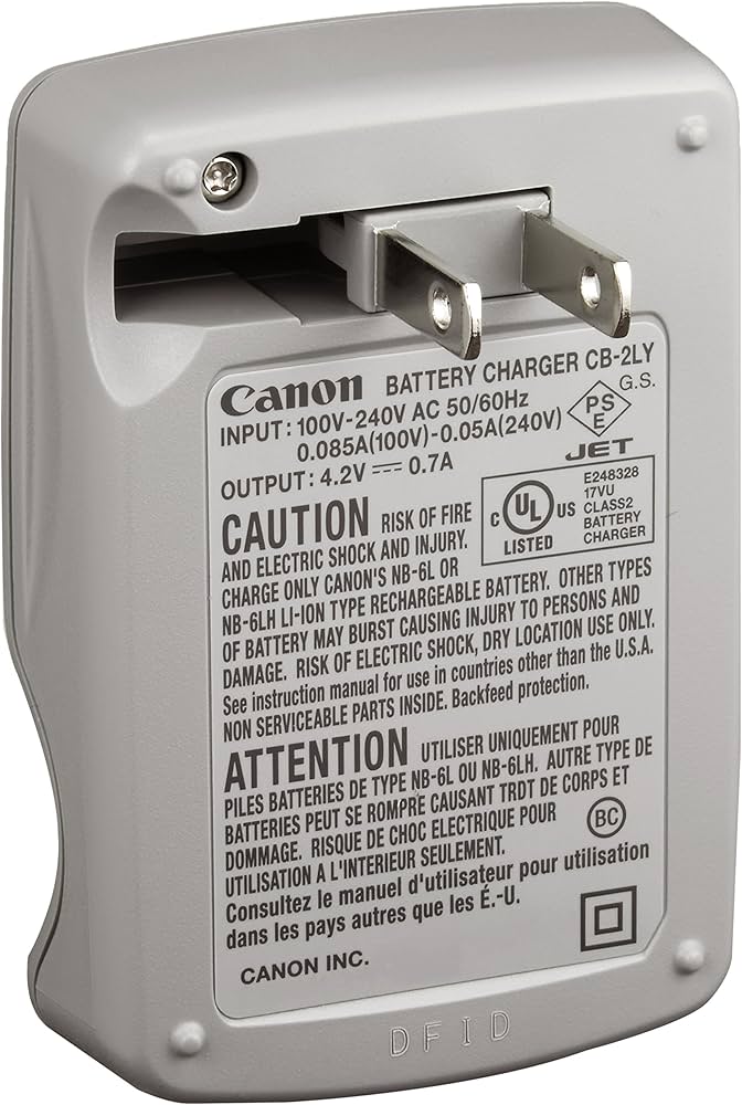 Amazon | Canon バッテリーチャージャー CB-2LY | ビデオカメラ用充電