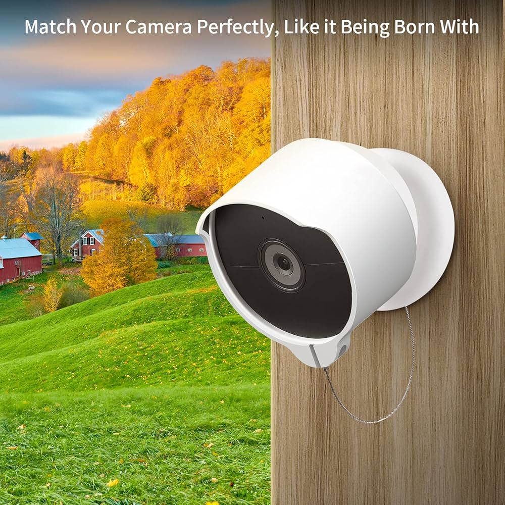 Amazon | 盗難防止マウント Google Nest Cam(バッテリー) 落下防止防水