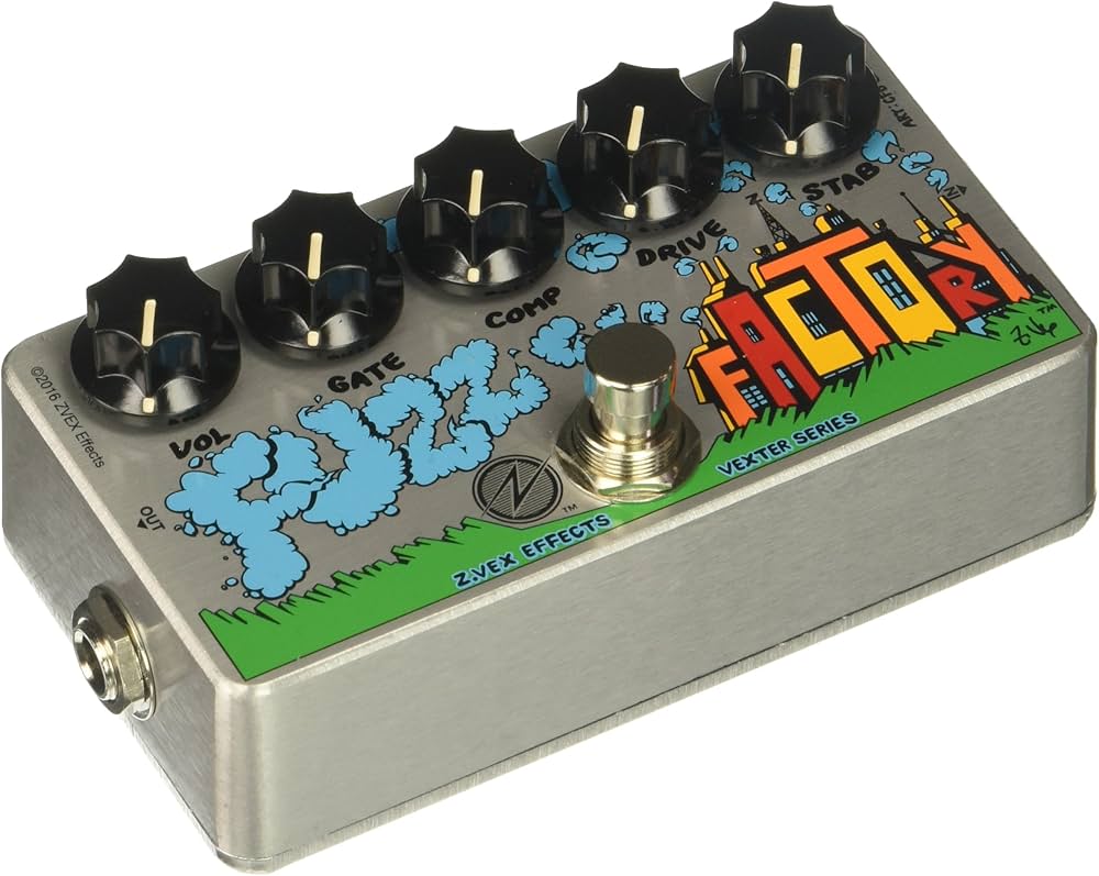 ZVEX Effects Fuzz Factory Vexter Series Fuzz Guitar Pedal : Amazon