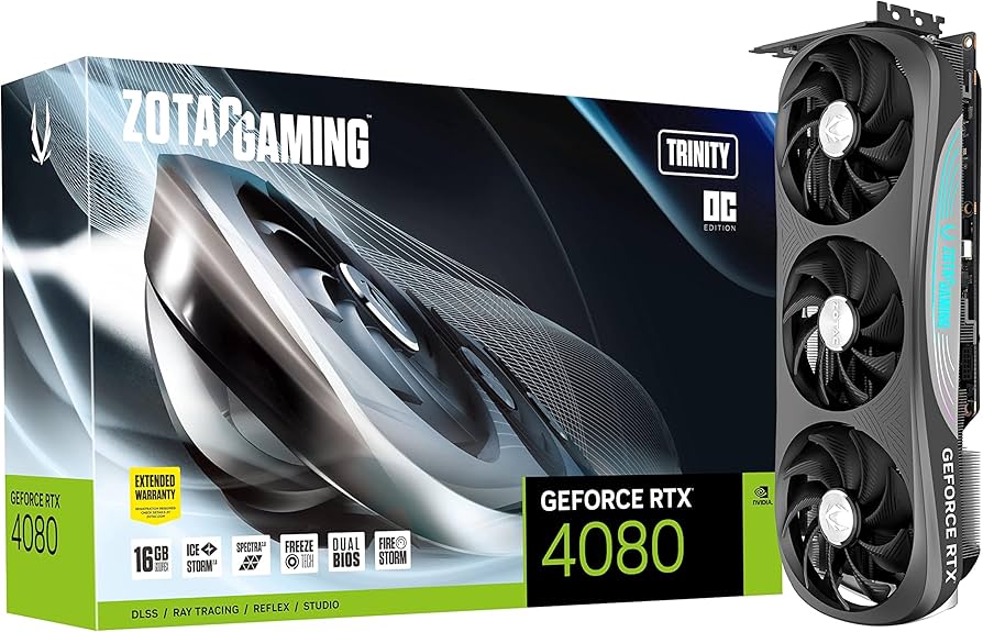Amazon.com: ZOTAC Gaming GeForce RTX 4080 16GB Trinity OC 16GB
