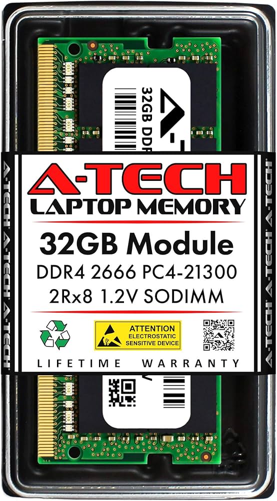 A-Tech 32GB RAM Replacement for Samsung M471A4G43MB1-CTD | DDR4