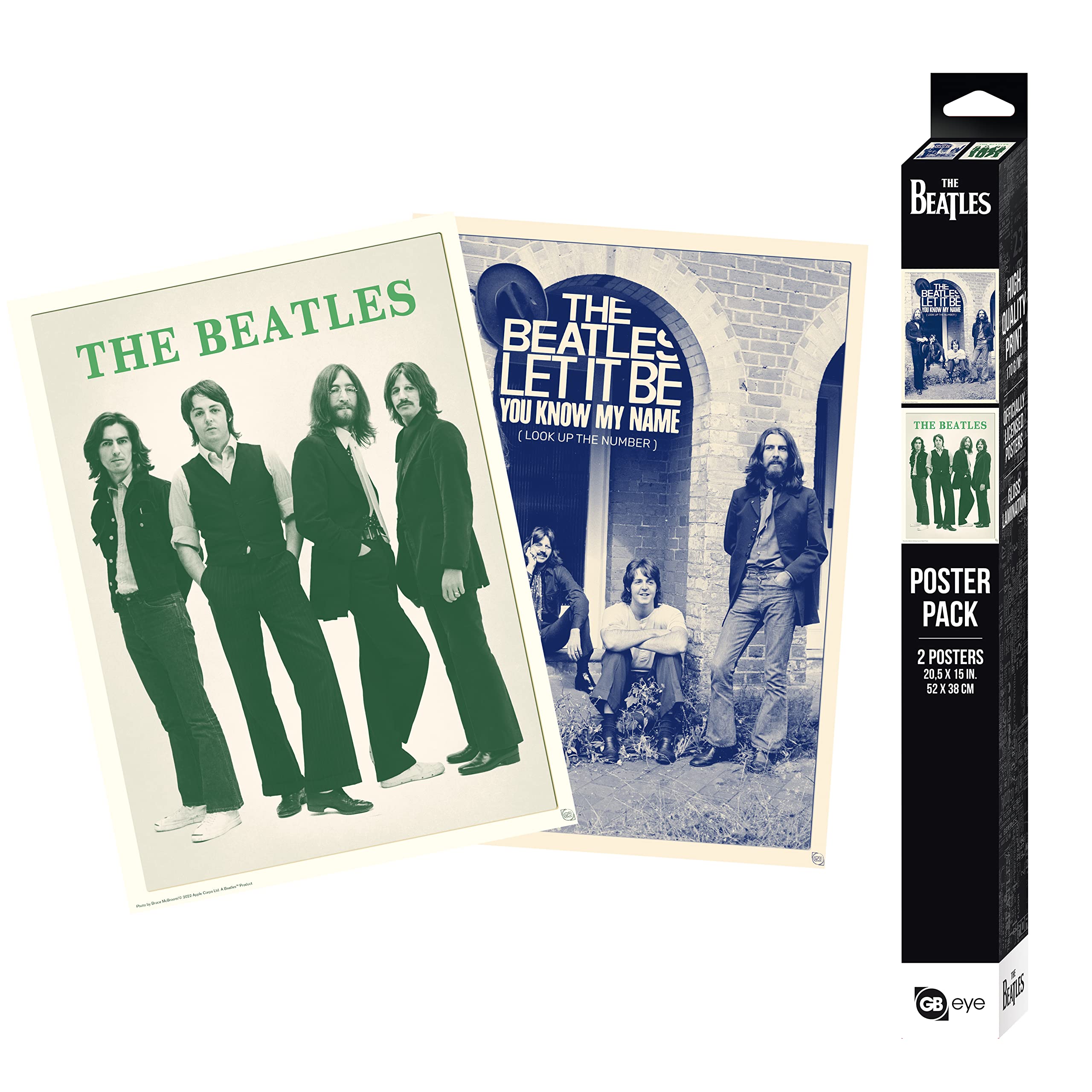 Amazon.com: ABYSTYLE The Beatles Boxed Poster Set Includes 2