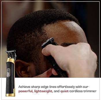 Amazon.com: Red by Kiss Edge King Cordless Trimmer, Zero-Gapped