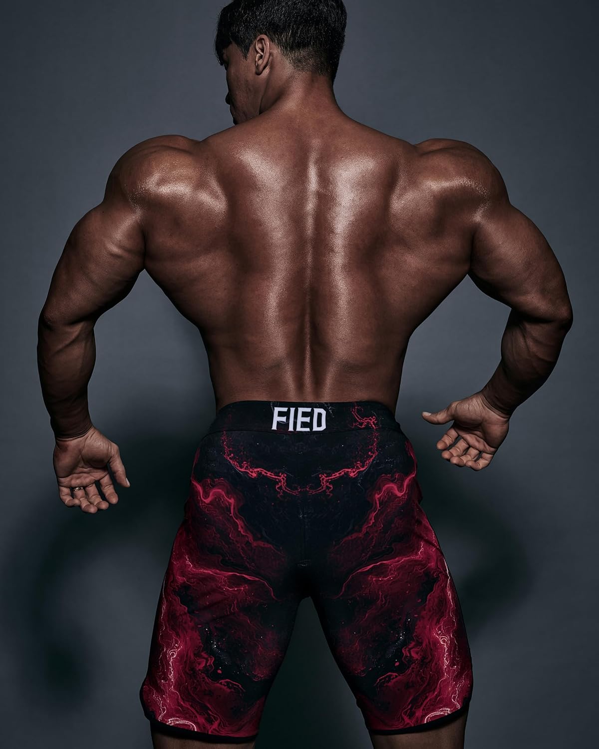 FIED] ファイドサイズ30 メンズフィジークパンツ[ヘルファイア]