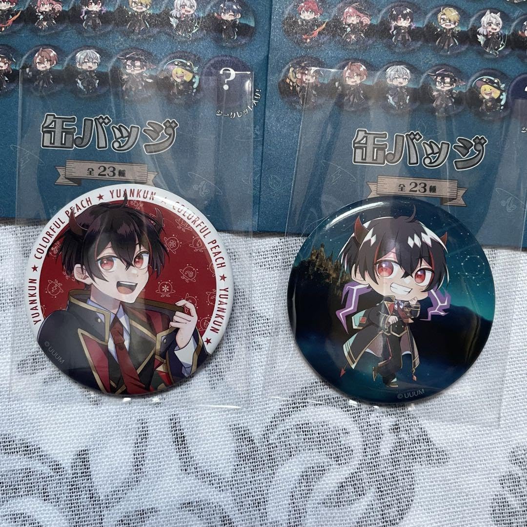 からぴち カラフルピーチ のあ 魔法学園 缶バッジ Amazon.co.jp