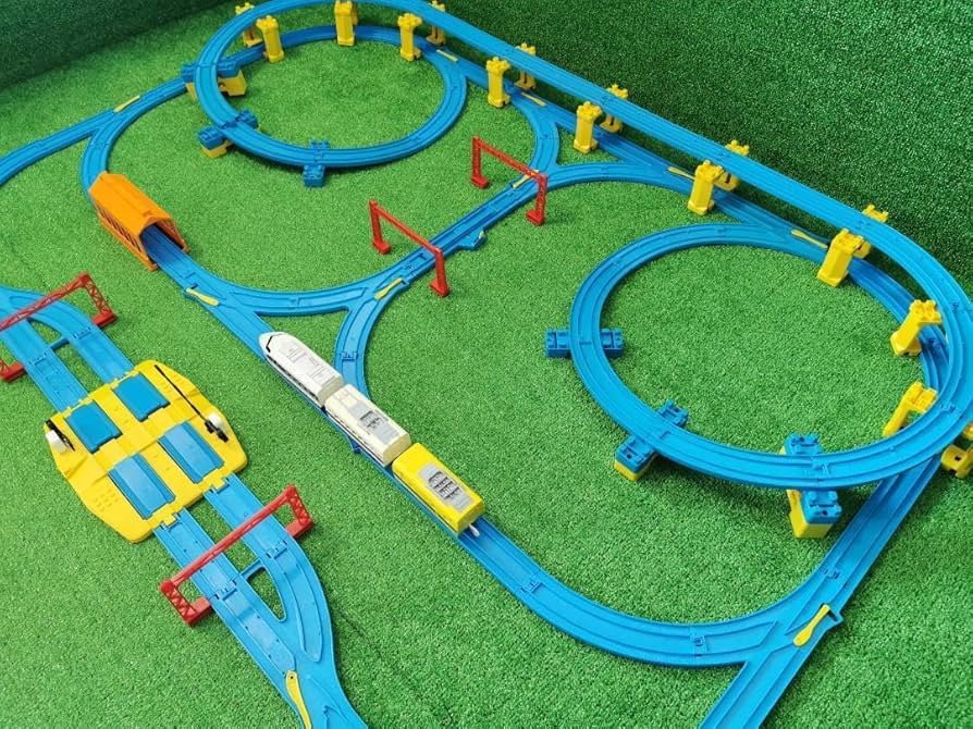 プラレール線路9階レイアウト