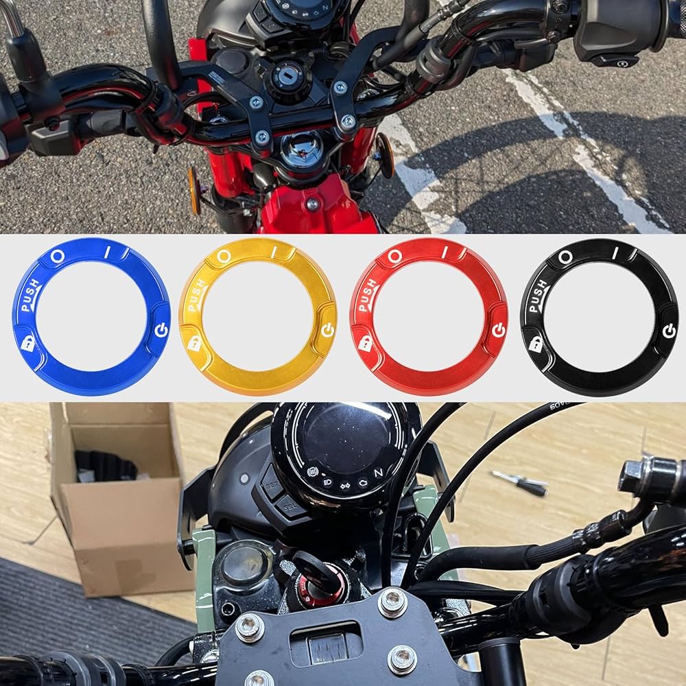 Amazon.co.jp: WOOGA イグニッションスイッチ装飾リングイグニッション