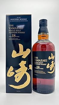 Amazon.co.jp: シングルモルト 山崎 18年 whiskyウイスキー 43% 700ml