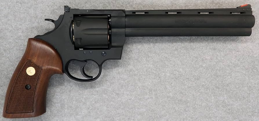 マルシン アナコンダ 8インチ ブラックヘビーウェイト 木製グリップ