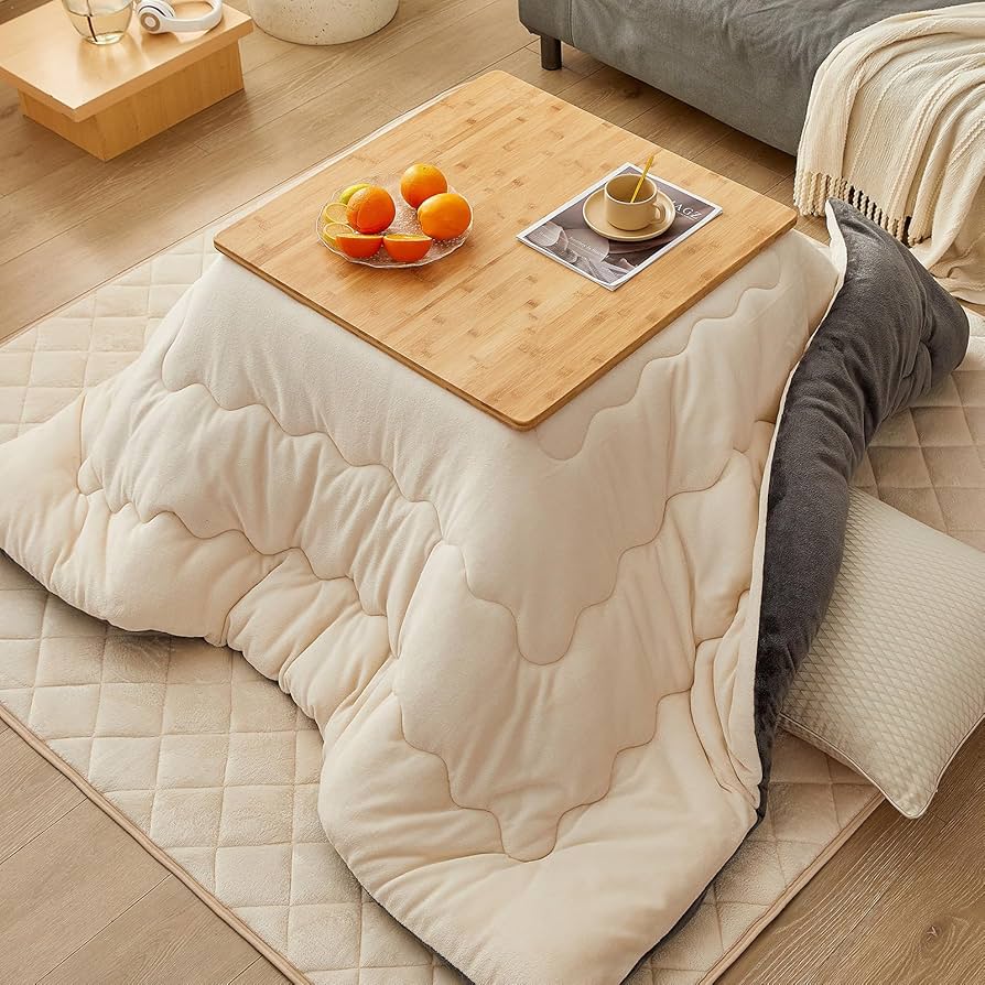 Amazon.co.jp: VK Living こたつ布団 長方形 掛け敷きセット【SUPER