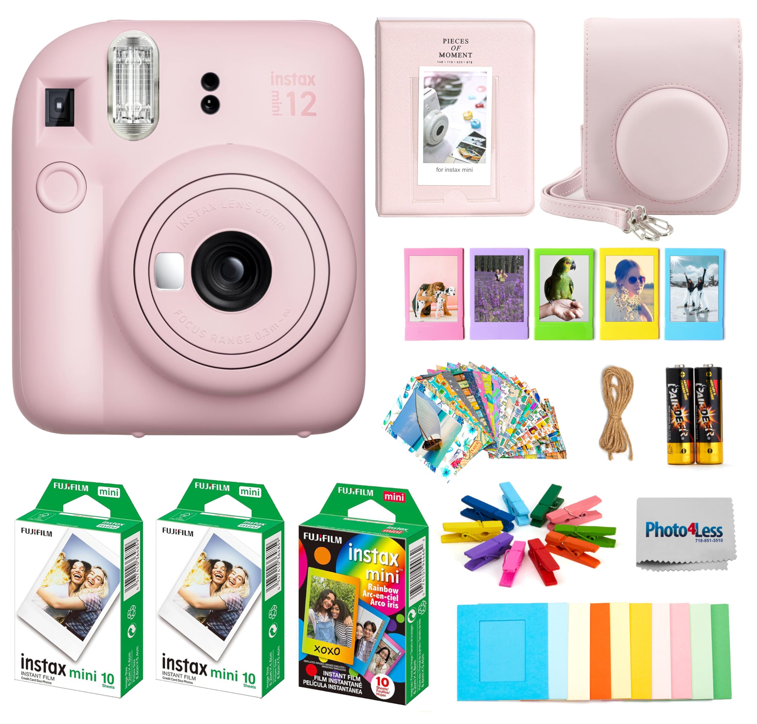 Amazon.com : Fujifilm Instax Mini 12 Instant Film Camera, Fuji