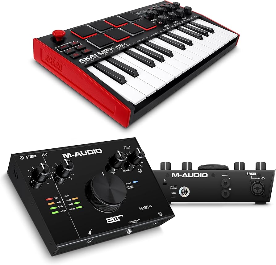 DTM・DAW AKAI MPK MINI Amazon.com: Recording Studio Package - Akai