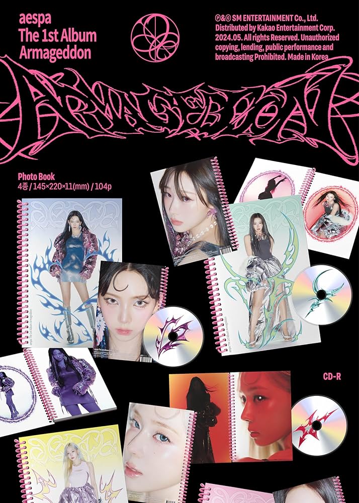 aespa 1st Album Armageddon CDプレーヤー aespa - The 1st Album