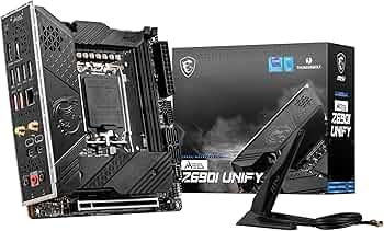 Amazon.co.jp: MSI MEG Z690I UNIFY マザーボード Mini-ITX対応 [Intel