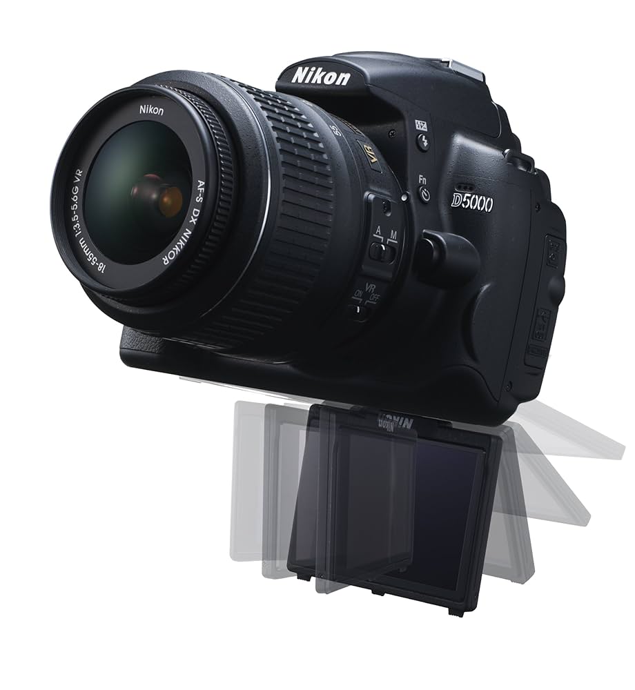 初めての一眼におすすめ♪Nikon D5000 バリアングル液晶 スマホ転送