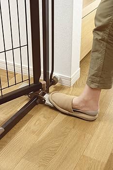 Amazon.co.jp: リッチェル ペット用 木製ハンズフリーゲート : ベビー