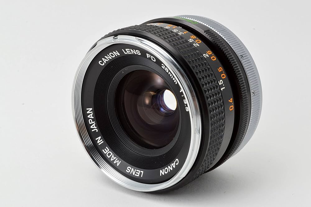 Amazon.co.jp: Canon FD 28mm 1:3.5 : 家電＆カメラ