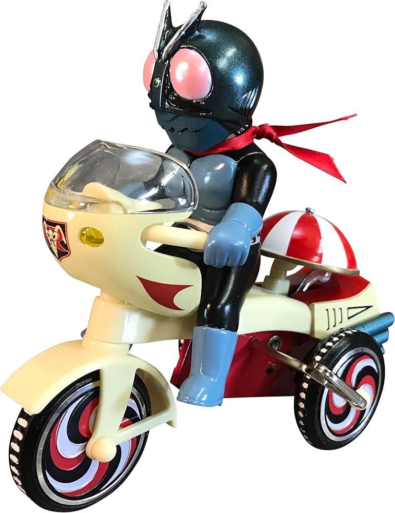 Amazon | アート・ストーム EX三輪車 仮面ライダー旧1号 Bタイプ ノン
