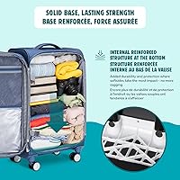 Atlantic Sailbound Softside Medium Luggage – Durable Polyester