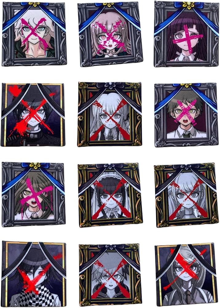 ダンガンロンパ 最原終一 赤松楓 キャラバッジコレクション ニュー