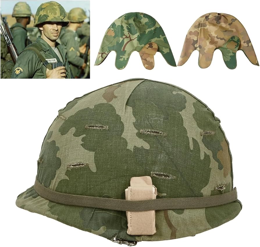 Amazon.co.jp: YChoolco WW2 アメリカ ミッチェル カモ M1 ヘルメット