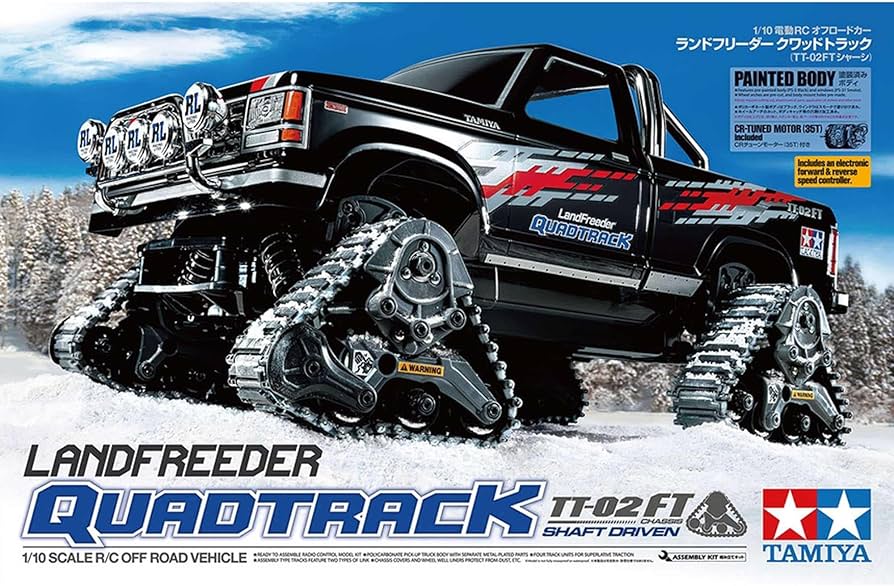 タミヤ 1/10 1/10RC ランドフリーダー クワッドトラック Amazon.co.jp