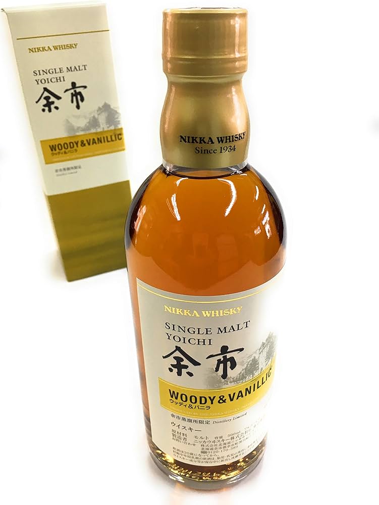 Amazon.co.jp: ニッカ シングルモルト余市 ウッディ＆バニラ Nikka