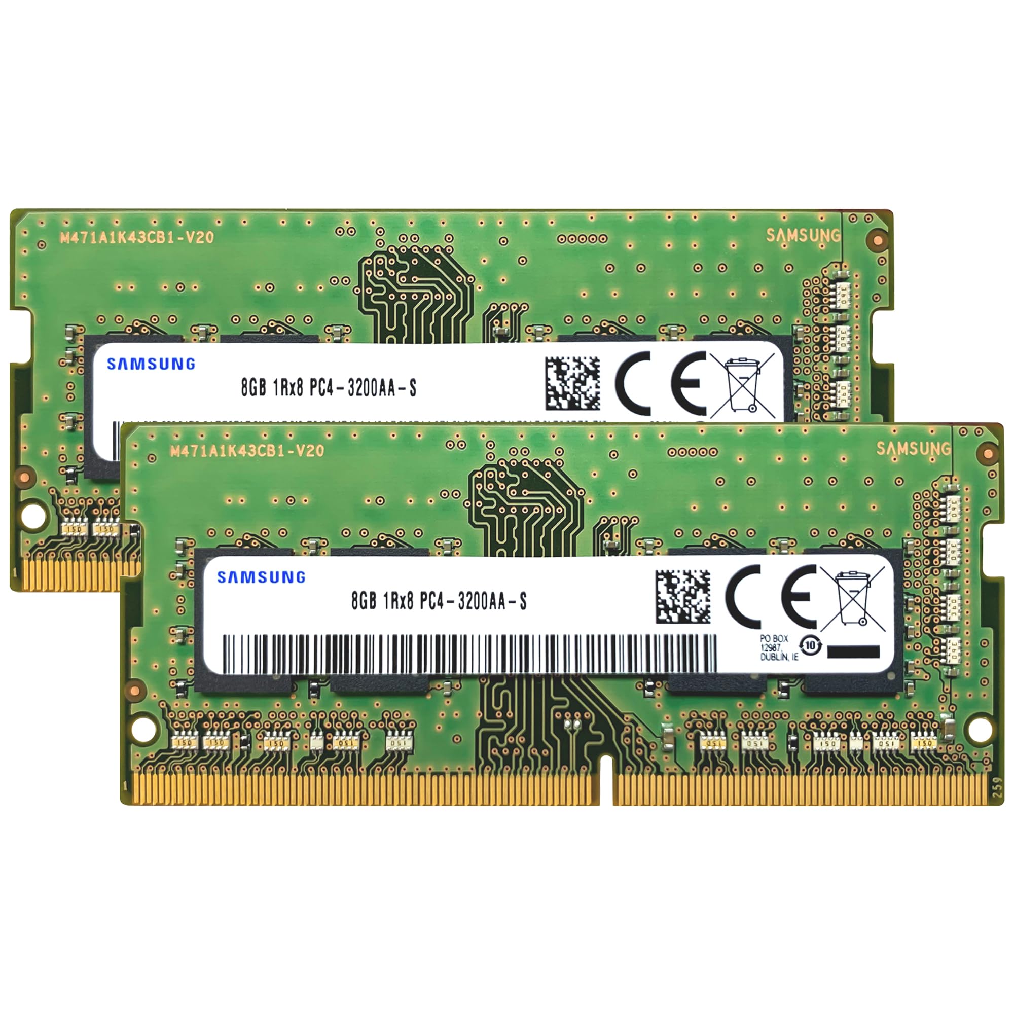 Samsung 16GB (2x8GB) DDR4 3200MHz PC4-25600 (PC4-3200AA) CL22