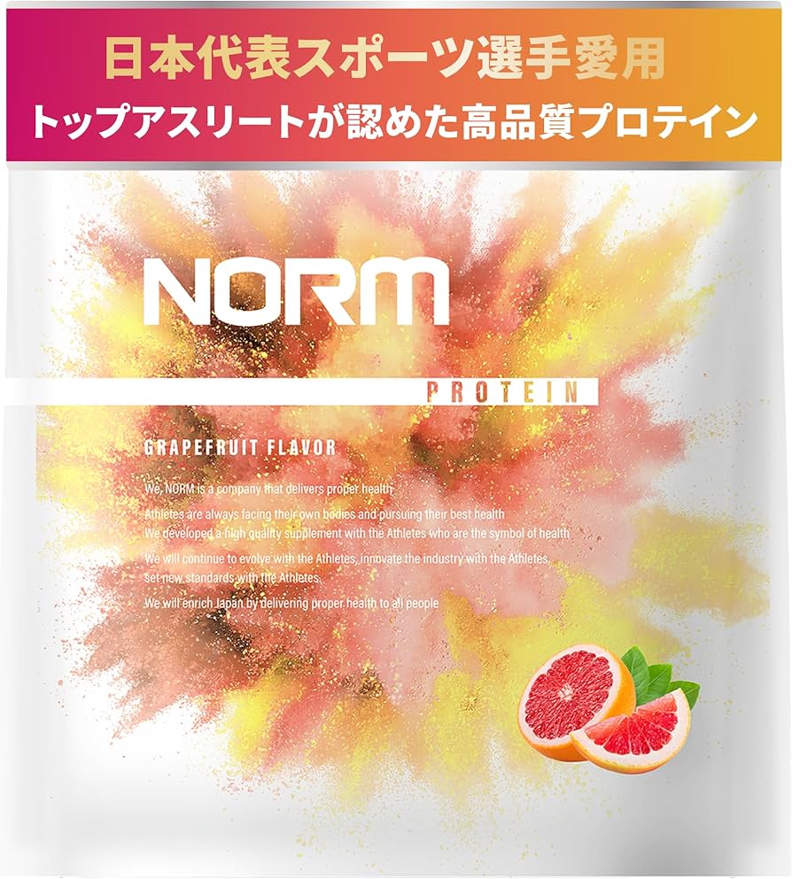 Amazon | NORM ノーム ホエイ プロテイン 人工甘味料不使用 ピンク