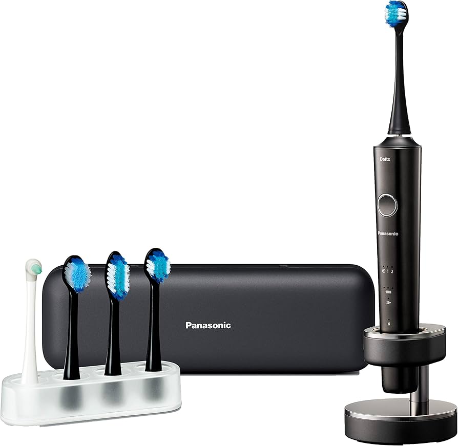Amazon.co.jp: パナソニック 電動歯ブラシ ドルツ Bluetooth搭載 黒 EW