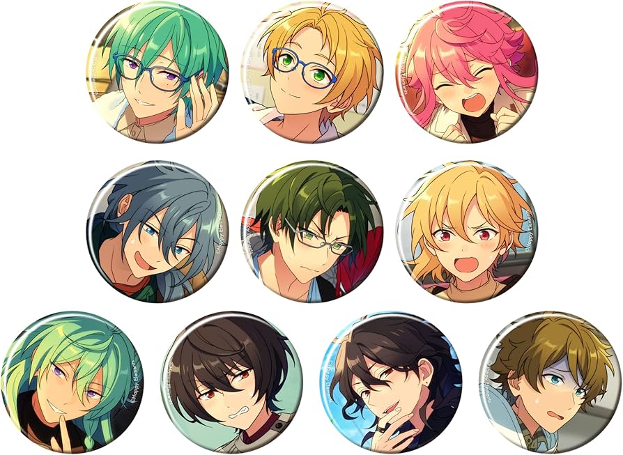 あんスタ 朔間零 テーマスカウト 缶バッジ 2024SPRING Amazon.co.jp