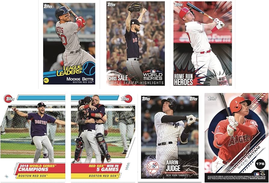 Amazon.co.jp: MLB 2019 Topps Baseball Sticker Collection Value Box