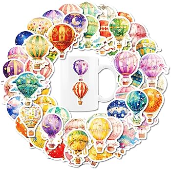 シカナマコページ 飛行機 円形ステッカー 14枚セット シカナマコページ