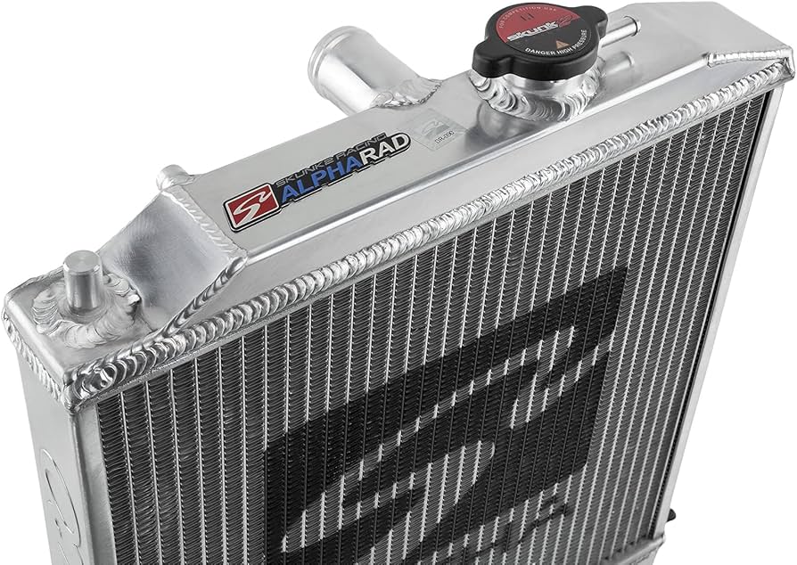 SKUNK2 RACING ALPHARAD EK9 後期アルミ2層ラジエター