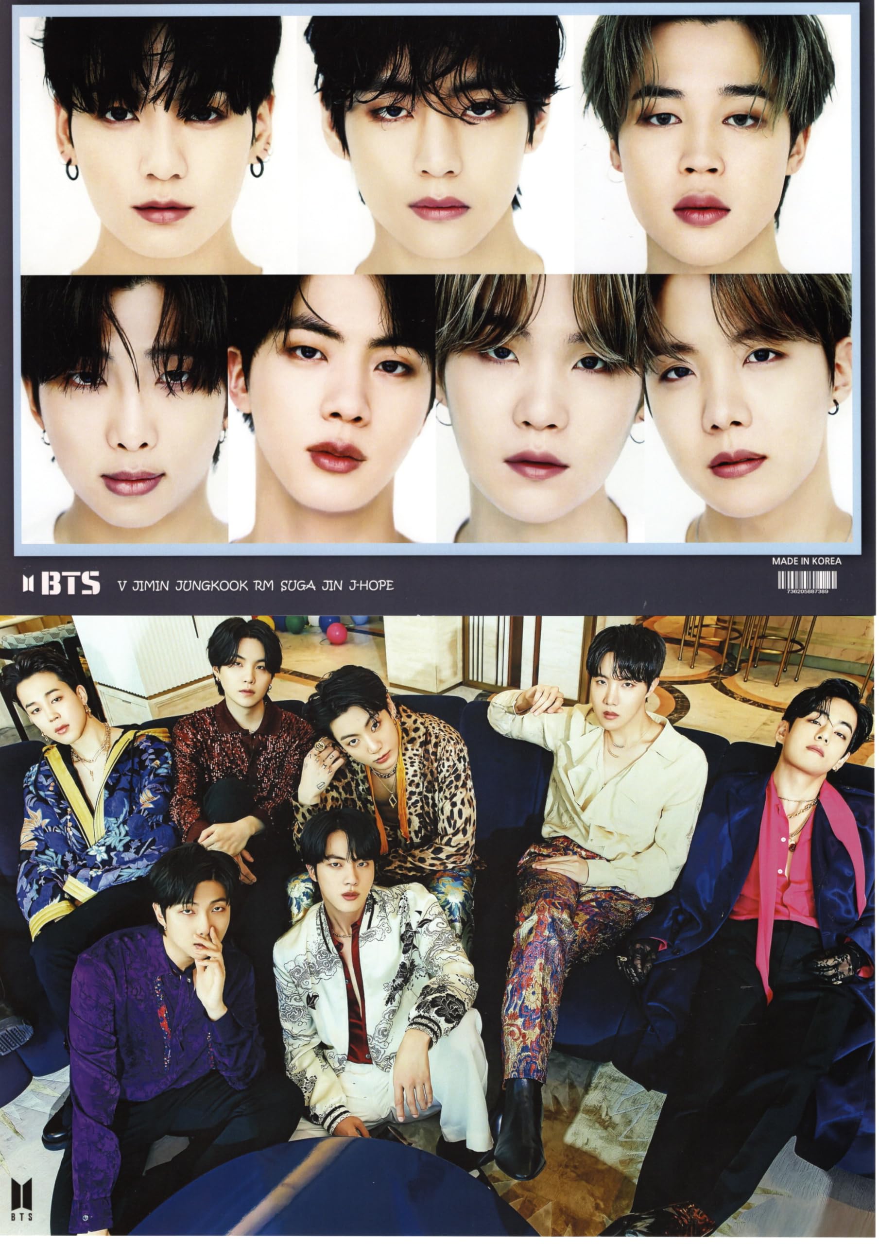 Amazon.co.jp: BTS 防弾少年団 バンタン グッズ ポスター 10枚セット