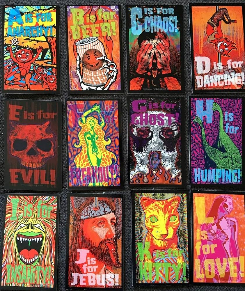 Amazon.co.jp: Lindsey Kuhn アルファベットステッカーパック