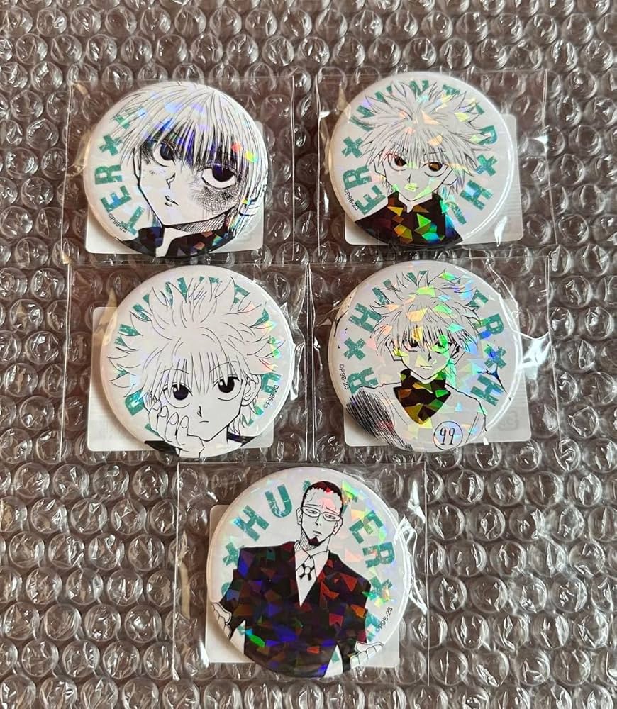 HUNTER×HUNTER オールスター缶バッジ ハンターハンター 全100個 HUNTER
