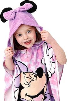 Amazon.co.jp: ディズニー ミニーマウス フード付きタオル | ミニー