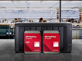 Amazon | WD Red Plus 4TB NAS 3.5インチ 内蔵ハードドライブ - 5400
