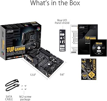Amazon.com: ASUS TUF Gaming B450-PLUS II AMD AM4 Ryzen 5000 ATX