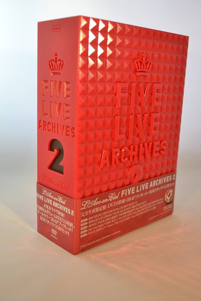 L'Arc~en~Ciel five live archives セット Amazon.co.jp: FIVE LIVE