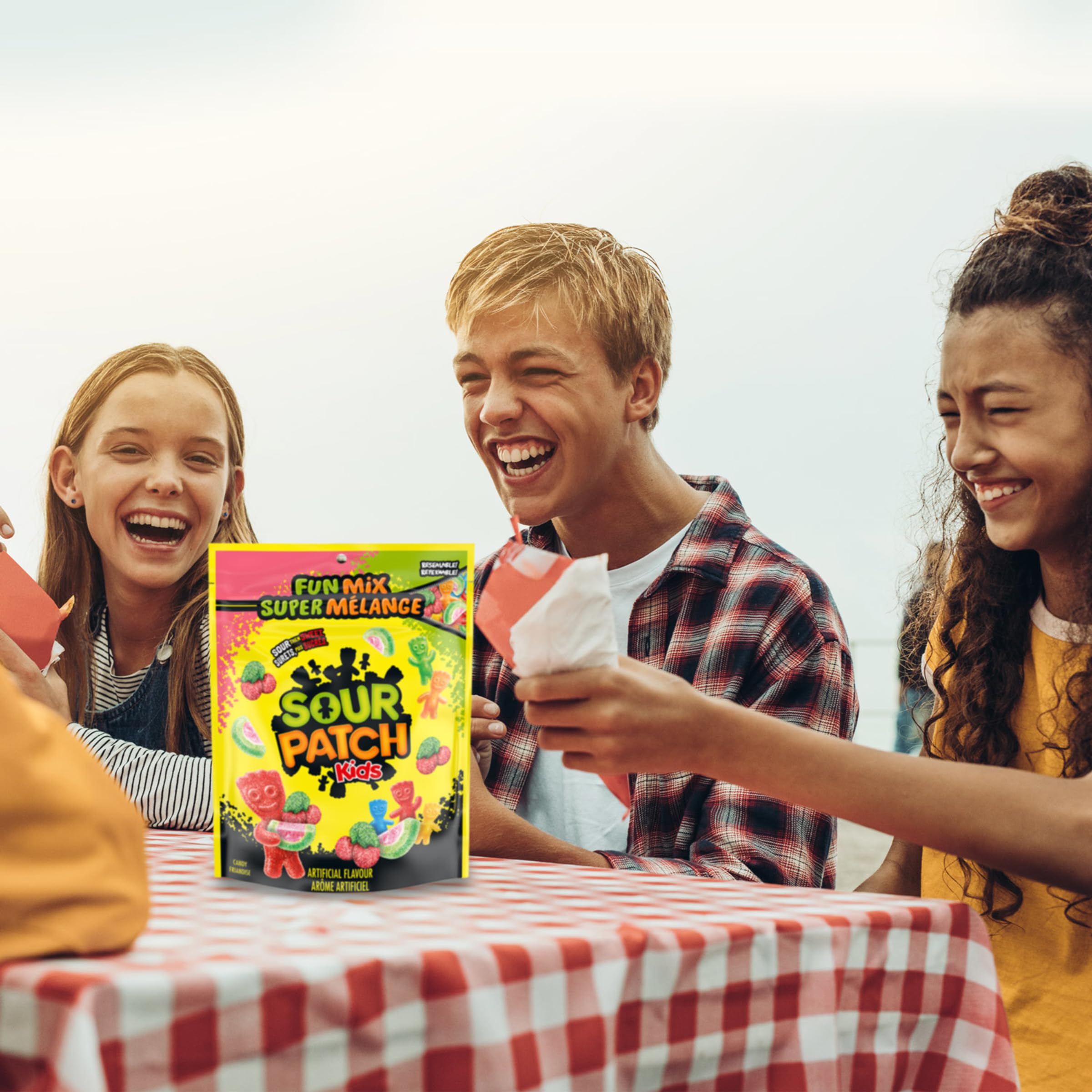 Sour Patch Kids, Fun Mix Candy, Variety Pack, Resealable Bag, Sour