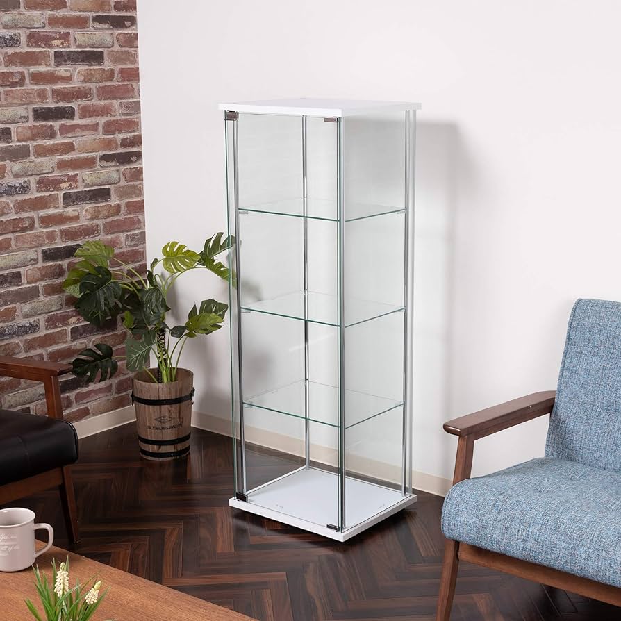 Amazon.co.jp: 不二貿易 コレクションケース フィギュアケース 4段 幅