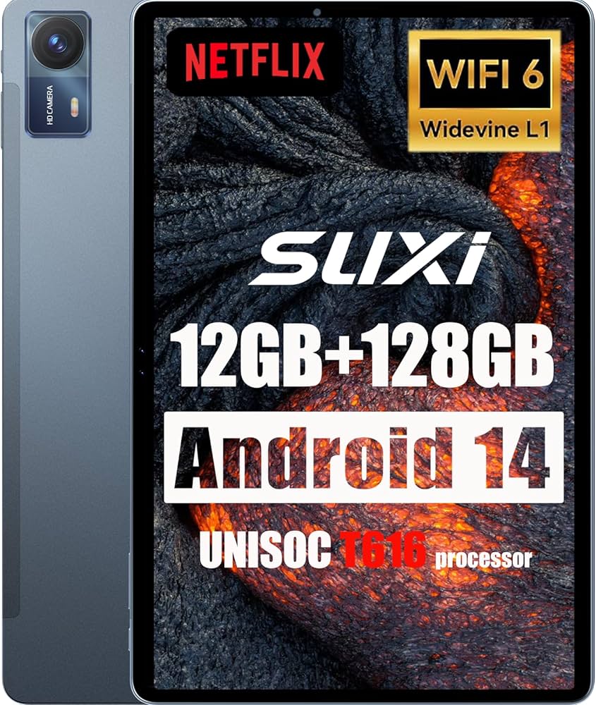 Amazon.com : SUXI 2024 New Android 14 Tablet, Tablet 10.1