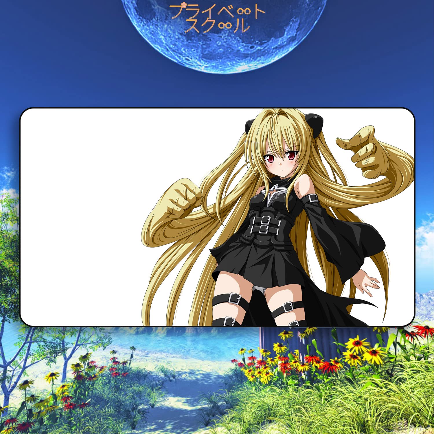 新品】ToLOVEる とらぶる プレイマット ラバーマット カスタム 金色の