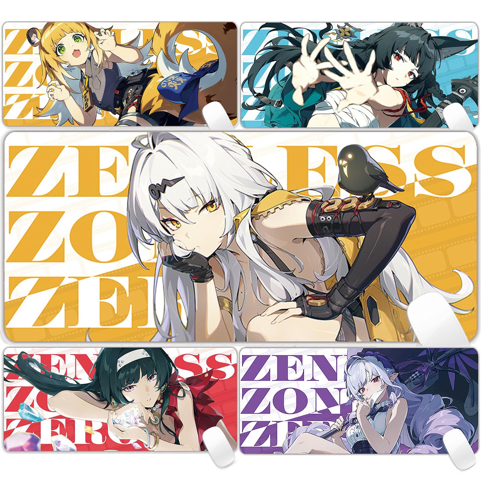 ゼンレスゾーンゼロ ジェーン・ドゥ スリーブ プレイマット セット